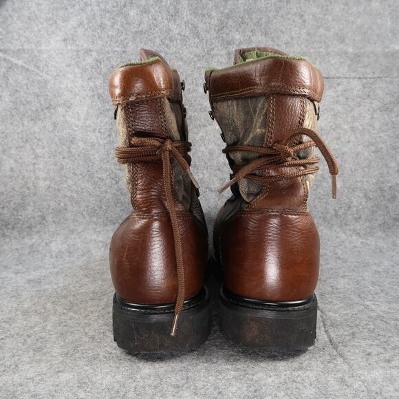 Wolverine Shoes Men 9.5 Boots Hunter Leather Camo Insulated Wide Width GTX Sport main image 14